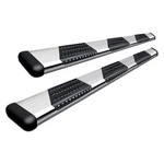 Ford F-150 15-24 Luverne 6" O-mega Ii Wheel-to-wheel Silver Oval Side Bars. Fixed Price $623.95.