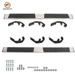 6" Running Boards Side Step For Silverado Gmc Double Extended Cab 2007-2018. Fixed Price $119.63.