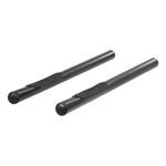 Black Nerf Bars Side Steps Aries 3IN Round For 97-2004 Toyota Tacoma Access Cab. Fixed Price $232.99.