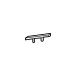 Genuine Mercedes-benz Oe Mounting Rail 296-698-28-00. Fixed Price $32.23.