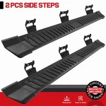 Truck Side Step 6" 2004-2014 Ford F150 Super Crew Cab V Blk Running Board. Fixed Price $158.99.