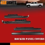 Fit For 2014-2018 Silverado 1500 Ext Rocker Panel Protector Guard Covers. Fixed Price $122.00.