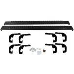 Black 6" Side Steps Running Boards 2009-2014 Ford F-150 Super Crew Cab. Fixed Price $117.49.