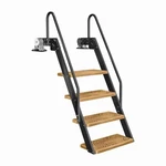 Tie Down Nautisteps Lite Black With Camel #43140. Fixed Price $1037.44.
