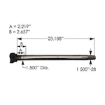 Camshaft Rh 123.282306.02 R607254. Fixed Price $76.99.
