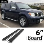 Aps Polished Stainless Steel Side Steps 6IN Fit Nissan Pathfinder 05-12. Fixed Price $229.99.