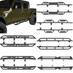 2PCS Non-slip Side Step Nerf Bar Running Board Fit 2020-2026 Jeep Gladiator Jt. Fixed Price $259.66.