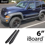 Aps Running Board Black 6" Fit Jeep Liberty 02-07. Fixed Price $219.99.