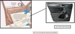 Left Blk Front Door Trim Panel Oem 2022 Ford Broncospt M1PZ7823943AC. Fixed Price $403.00.