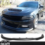 For 15-23 Dodge Charger Rt Front Bumper Lip Ikon Style Spoiler Unpainted Chin Pu. Fixed Price $101.99.