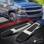6"SILVER Aluminum Running Board Side Step Bar For 07-19 Silverado/sierra Reg Cab. Fixed Price $115.49.