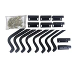 Westin 27-1345 Black Running Board Kit For 02-05 Explorer / Mountaineer. Fixed Price $124.61.