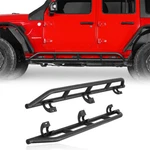 Rock Sliders Running Board Nerf Step Bars Steel For Jeep Wrangler Jl 18-26 4DR. Fixed Price $199.88.