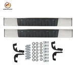 6" Running Boards Side Step Nerf Bar For Silverado Regular Cab 2007-2018. Fixed Price $108.94.