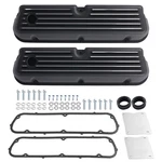 Black Valve Covers Tall Ford 289 302 351W 5.0L V8 1962-1985 Aluminum. Fixed Price $143.26.