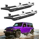 Running Boards Side Step For 2018-2026 Jeep Wrangler Jl 4 Door Crew Cab Nerf Bar. Fixed Price $154.00.