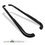 3" Black Side Steps 99-16 Ford F250/350/450/550 Super Duty Crew Cab Nerf Bar. Fixed Price $199.99.
