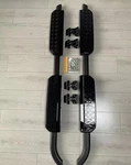 Side Steps Nerf Bars Running Boards Gloss Black Fits Land Rover Defender 110 20+. Fixed Price $366.95.