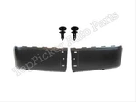 For 2007-2013 Silverado Rear Step Bumper Caps Black & Retainer Clips W/o Sensor. Fixed Price $136.21.