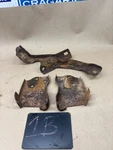 1978 1979 Ford Bronco Rear Bumper Brackets Mounts Set Used. Fixed Price $750.00.