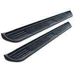 Raptor 1301-0039BT 7" Ss Black Running Boards For 14-19 Silv 1500/2500/3500 Crew. Fixed Price $310.11.