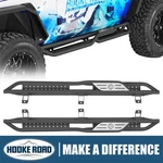 Hooke Road Two-stair Nerf Side Step Bars Fit 2018-2026 Jeep Wrangler Jl 4DOOR. Fixed Price $259.99.