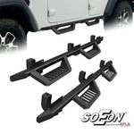 6" Running Boards For 2018-2026 Jeep Wrangler Jl 4 Door Powder Coated Side Steps. Fixed Price $158.00.