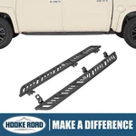 Hooke Road Textured Steel Side Steps For Toyota Tundra 2007-2021 Crewcab 4DOORS. Fixed Price $259.29.