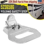 Heavy Duty Folding Foot/grab Step Fits Trucks Boat Trailers Campers Rvs 5236586. Fixed Price $47.99.