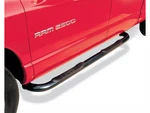 Go Rhino 4000 Series Black Nerf Bars Fit 02-08 Ram 1500, 03-09 2500/3500 Quad. Fixed Price $174.24.