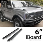 Aps Flat Running Board Polished 6" Fit Ford Bronco Suv 2-DOOR 21-26. Fixed Price $229.99.