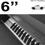 Topline For 09-18 Dodge Ram Crew Cab 6" Oe Aluminum Running Boards Silver. Fixed Price $210.00.