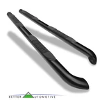 3" Black Side Step Rails For 2002-2007 Jeep Liberty Nerf Bars Running Boards. Fixed Price $209.99.