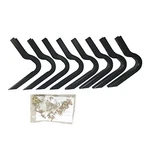 Westin 27-1025 Running Board Mount Kit, Black Finish. Fixed Price $119.79.