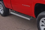 Aps Polished Steel Side Steps Fit 07-18 Silverado Sierra Regular Cab. Fixed Price $199.99.