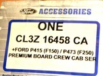 Genuine Oem Ford CL3Z-16458-CA Chrome Running Board, Right CL3Z16458CA. Fixed Price $601.75.