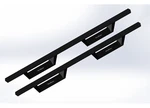 For 2019-C Silverado/sierra 1500 Crew Cab Textured Black Drop Step Bars Promaxx. Fixed Price $308.41.
