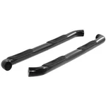 Aries Black 3" Round Steel Side Step Nerf Bars For Chevy Gmc Silverado Sierra. Fixed Price $226.74.