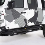 Smittybilt 79634 Src Side Armor With Step Textured Black For 2020-2025 Jeep Jt. Fixed Price $679.40.