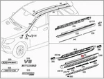 Genuine Mercedes Gle Gls W166 X166 Right Panelling Trim Step 1666980825. Fixed Price $11.85.