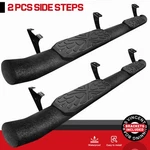 For 2007-2021 Toyota Tundra Double Cab Side Step Bar Curved Running Board Black. Fixed Price $141.99.