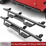 2X For Jeep Wrangler Jt 4DOORS 2020-2026 Drop Running Boards Side Step Nerf Bar. Fixed Price $209.88.