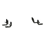 Luverne 571631 Mounting Brackets Kit & Hardware Only For Specific Running Boards. Fixed Price $156.95.
