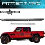 Rock Step Sliders Passenger Side For 20+ Jeep Gladiator BD-SS-301-JT4P. Fixed Price $1155.00.