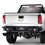 For Chevy Silverado 1500 Ld 19 BR20 Replacement Full Width Black Rear Hd Bumper. Fixed Price $1109.99.
