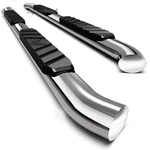 Fit 2020-2026 Jeep Gladiator Jt 3.5" Oval Nerf Bar Side Steps. Fixed Price $199.00.