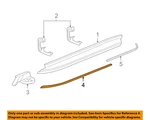 Gm Oem Running Board Step-insert Strip Right 15914683. Fixed Price $199.90.