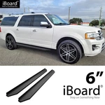 Aps Flat Running Board Black 6" Fit Ford Expedition El 07-17. Fixed Price $219.99.