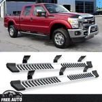 Fits 99-16 Ford F250 Superduty Crew Cab 6" Running Board Side Step Bar Silver. Fixed Price $164.98.