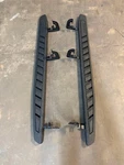 Used Oem '21-'25 Gmc Sierra 1500 2500 3500 Double Cab Assist Steps In Black. Fixed Price $495.00.